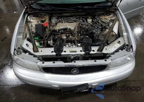 2002 Buick Century Custom из США, поврежденный, VIN 2G4WS52J621248408